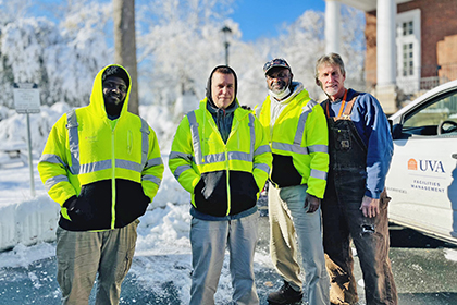  Snow removal staff